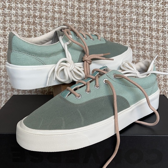 Converse Skid Grip OX Oil Green/Malachite Green MEN`S - Picture 9 of 16